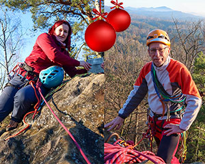 Weihnachtsklettern auf der Eisenspitze